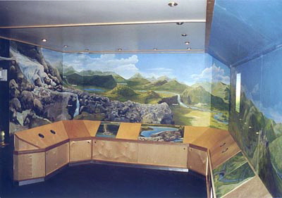 Das Schiff "Der Wasserfloh" - Wandbilder